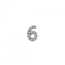 オーダー商品【Pleasure】K18ダイヤモンドナンバーチャーム「6・9」