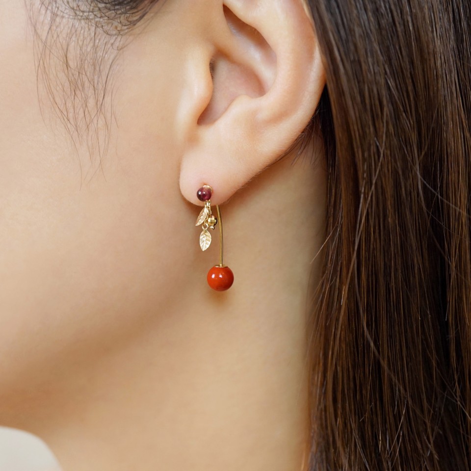 wrinkle series pierce(single) | AcuteAccent
