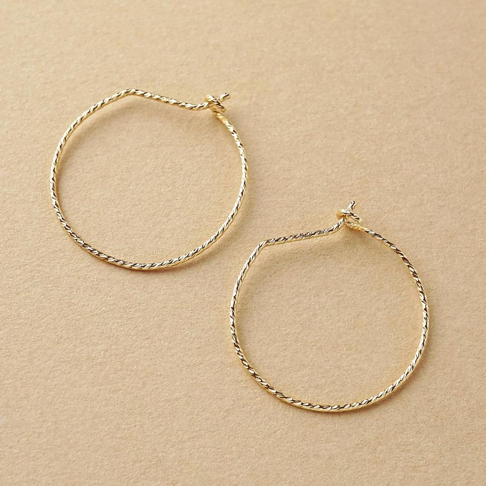 【 Palette】GF 小さめフープピアスベース