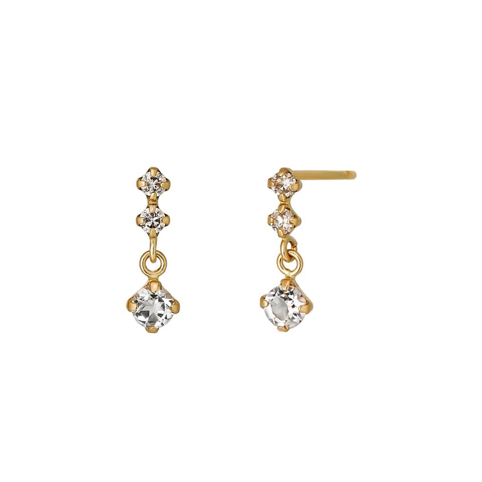 TAKE-UP ONLINE SHOP/テイクアップ公式オンラインショップ / [ セカンドピアス] K18ダイヤモンドピアス 0. 14ct