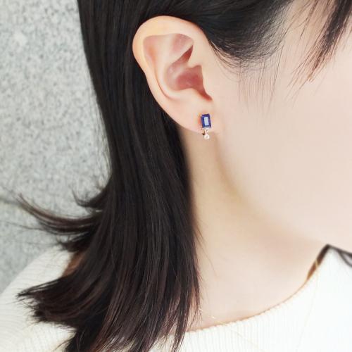 K10 ラピスラズリ 軟骨ピアス・ボディピアス パーツ│ 16G/14G