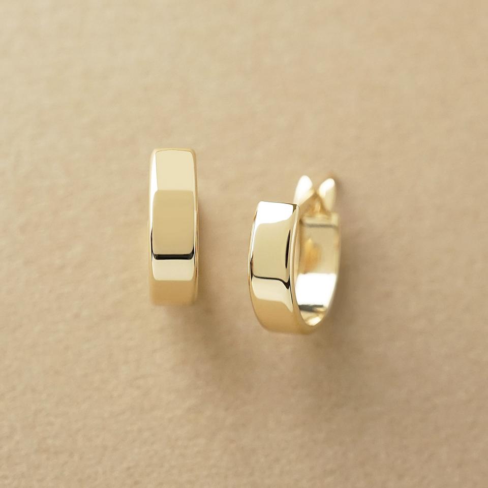 K10ベーシックフープピアス( YG)