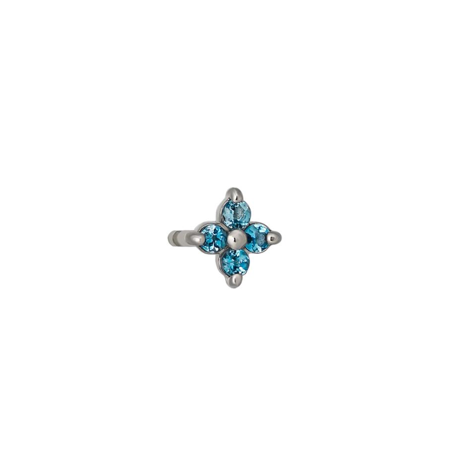 TAKE-UP ピアス 「 セカンドピアス」 Ptミッキーマウス アクア