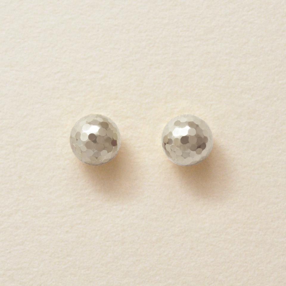 [ セカンドピアス]Pt　ミラーボールピアス( Φ5mm)