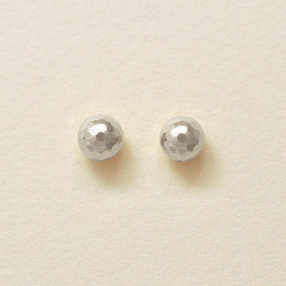 [ セカンドピアス] Ptミラーボールピアスピアス( Φ4mm)