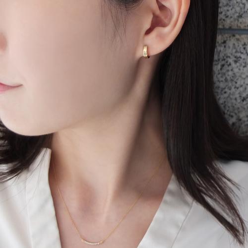 Take Up Online Shop テイクアップ公式オンラインショップ K18 K10オクタゴンフープピアス Yg