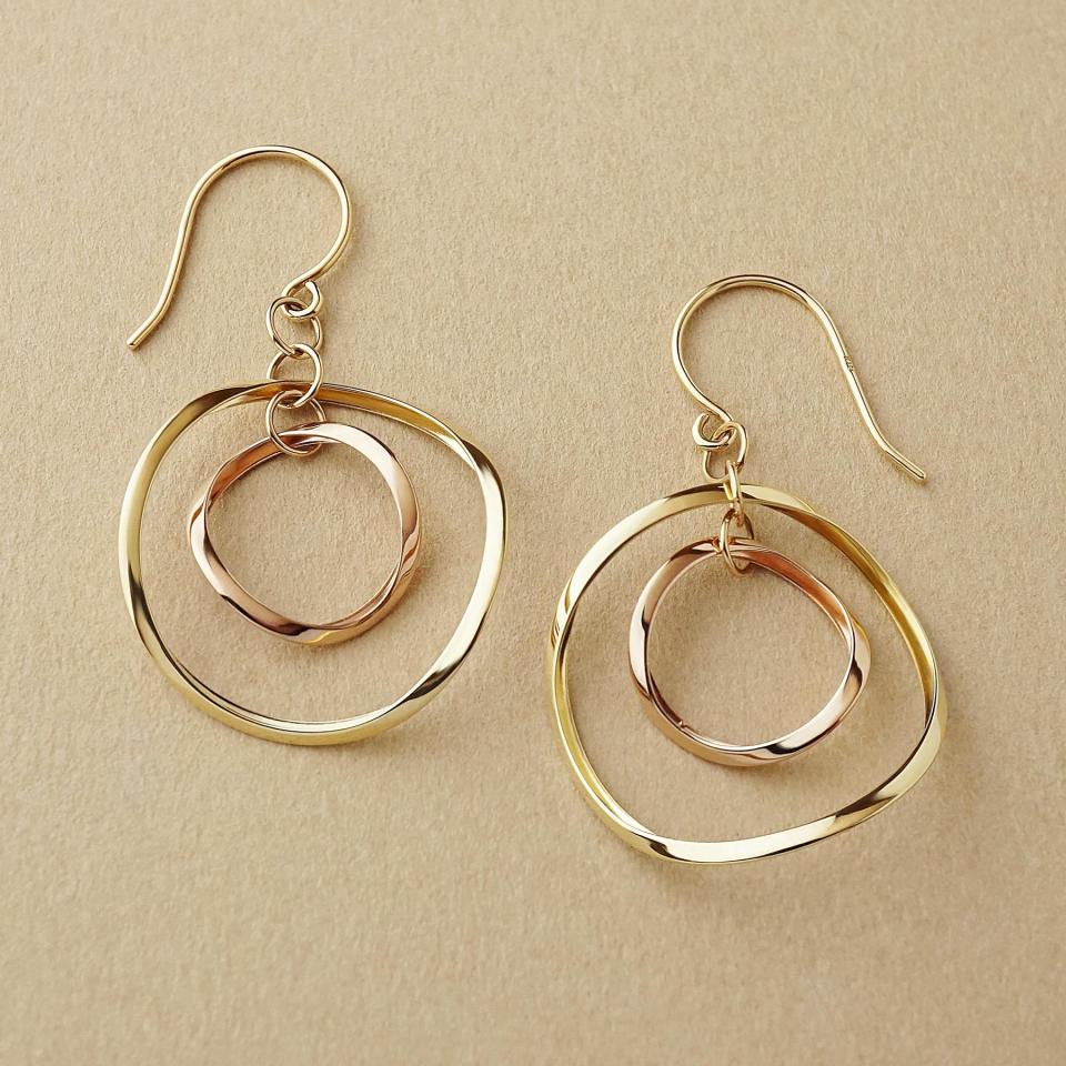 K10 ツインサークルスウィングピアス