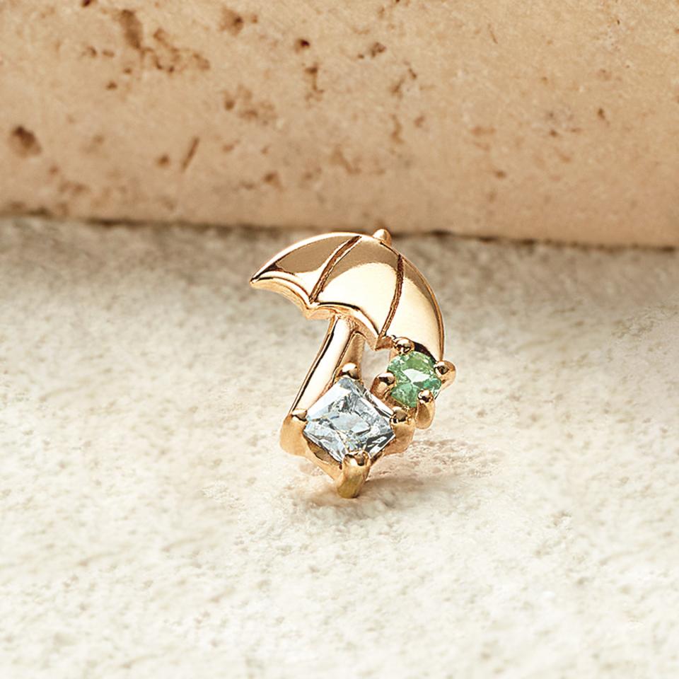 【COSTA BREEZE】【 Solo Pierce】K10  ビーチパラソルハーフピアス