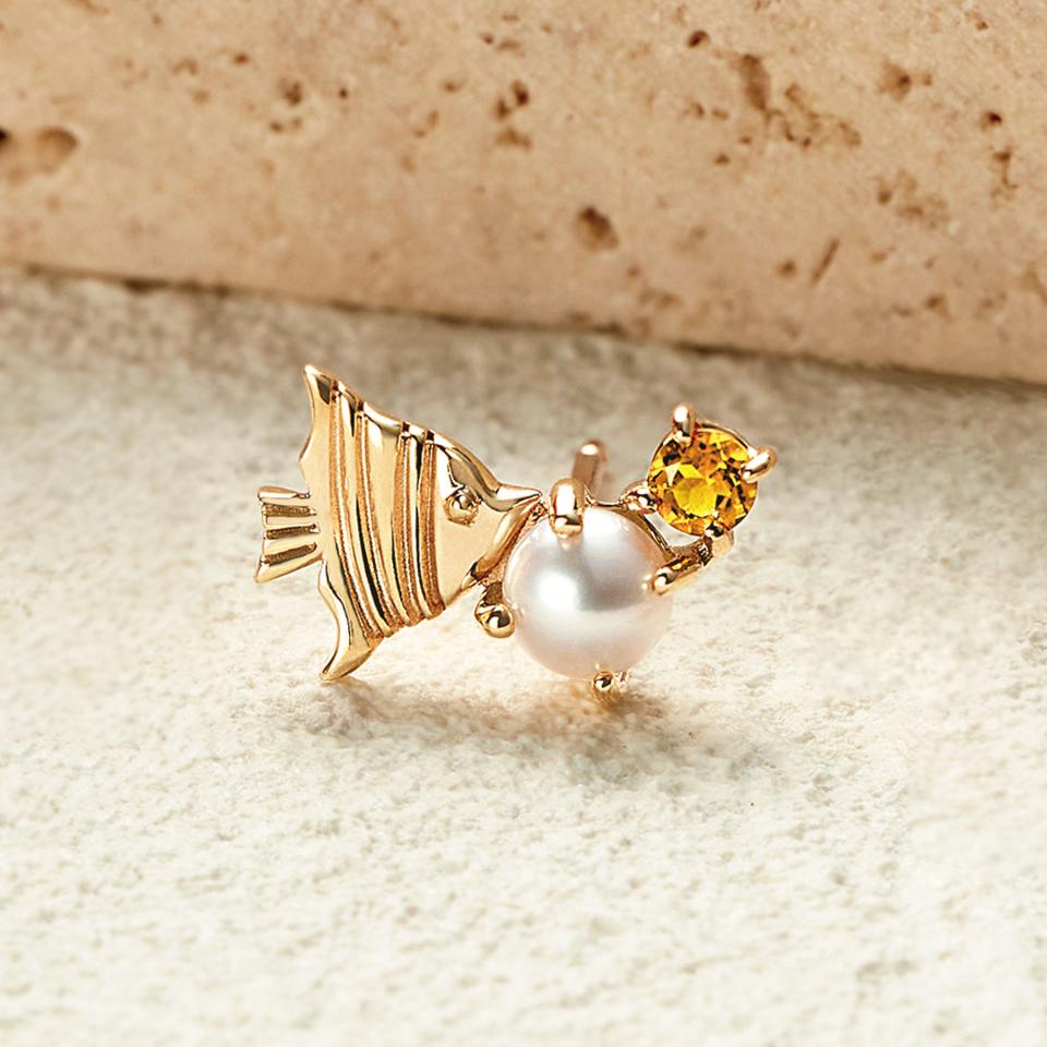 【COSTA BREEZE】【 Solo Pierce】K10 エンゼルフィッシュハーフピアス