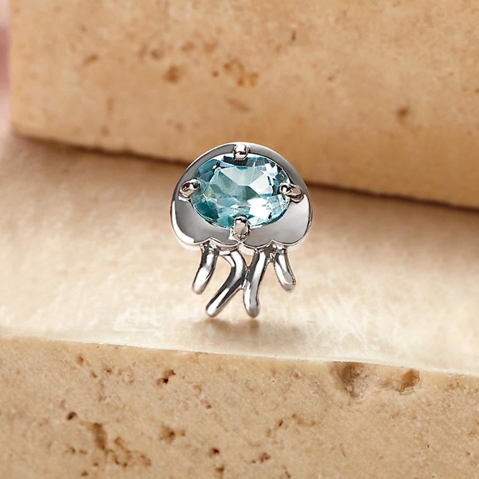 【COSTA BREEZE】【 Solo Pierce】K10  クラゲハーフピアス