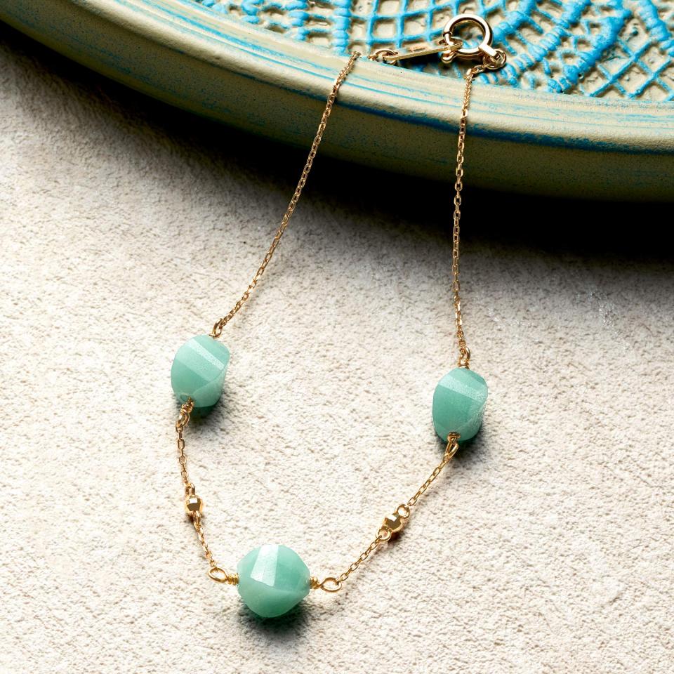 【COSTA BREEZE】K10 アマゾナイトブレスレット