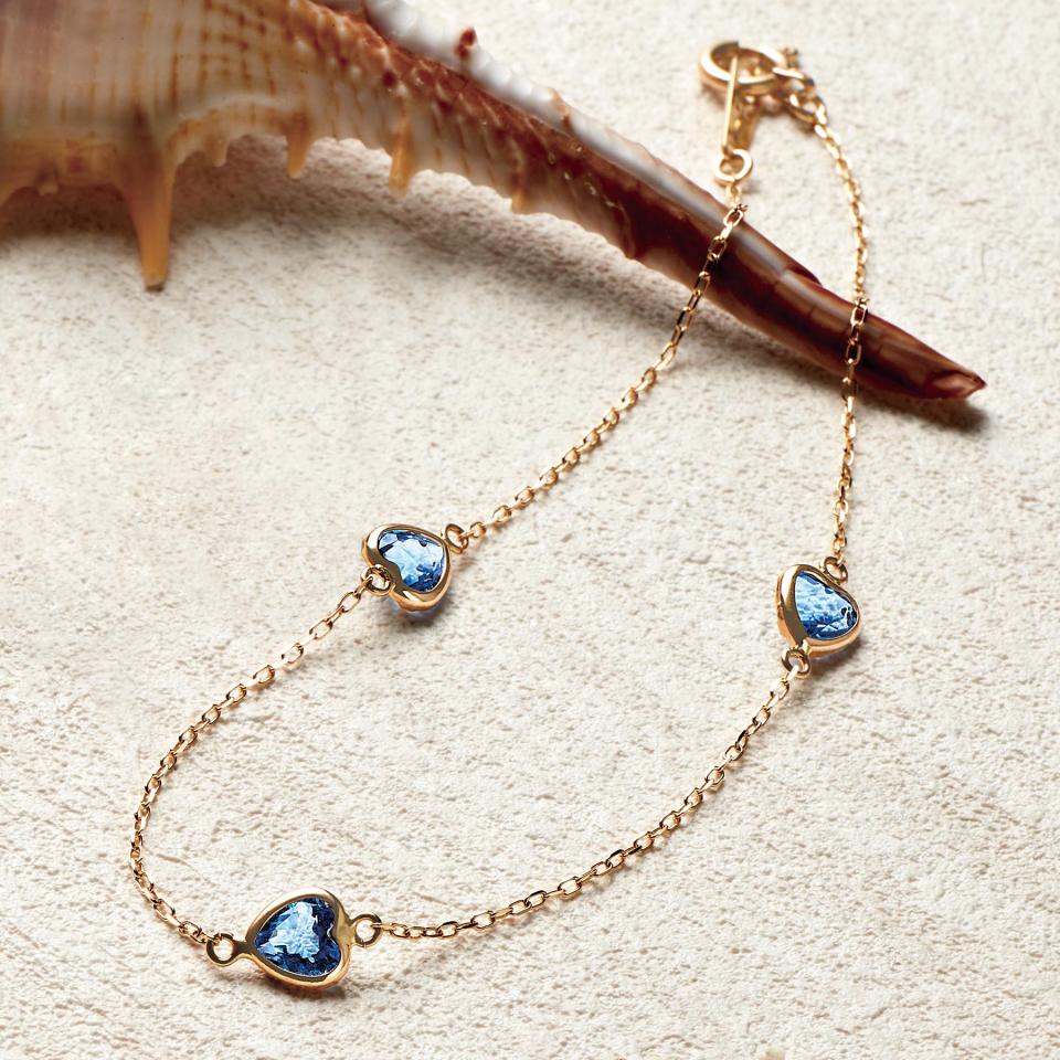 【COSTA BREEZE】K10　ブルークォーツブレスレット