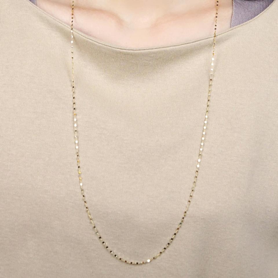 Take Up Online Shop テイクアップ公式オンラインショップ ヒラヒラチェーン ロングチェーンネックレス Yg