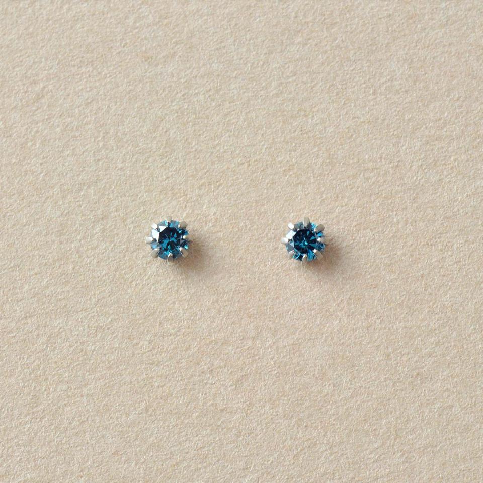TAKE-UP ブルーサファイアピアス ドロップレイク アクセサリー