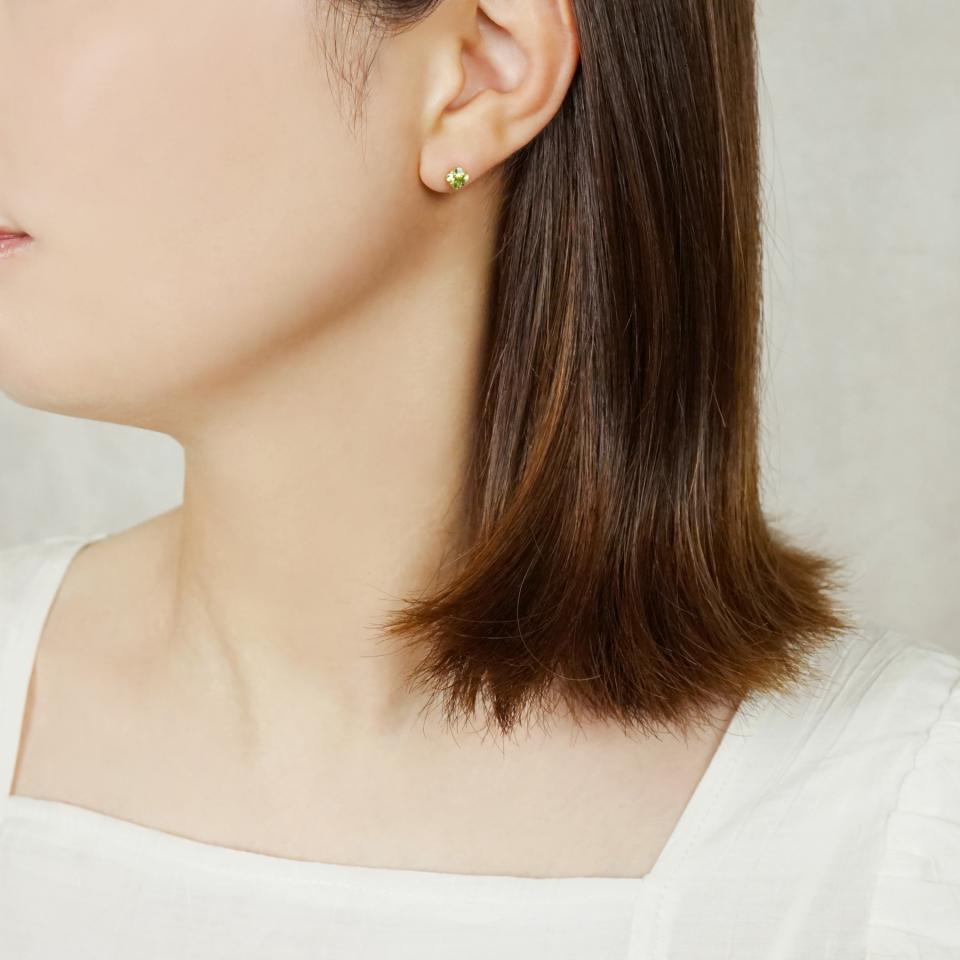 テイクアップ K18 ペリドット セカンドピアス TAKE-UP ONLINE SHOP/テイクアップ公式オンラインショップ