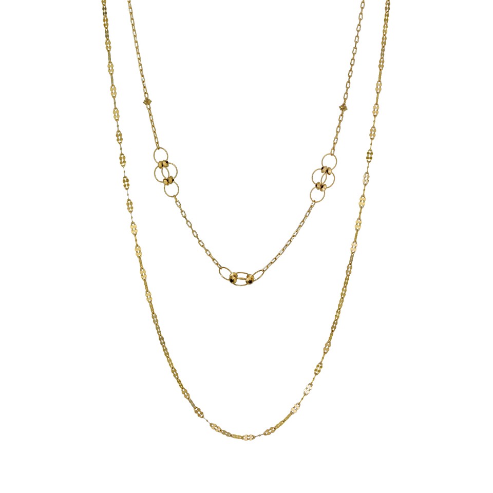 UNKNOWN. CHAIN NECKLACE ネックレス 50cm if8