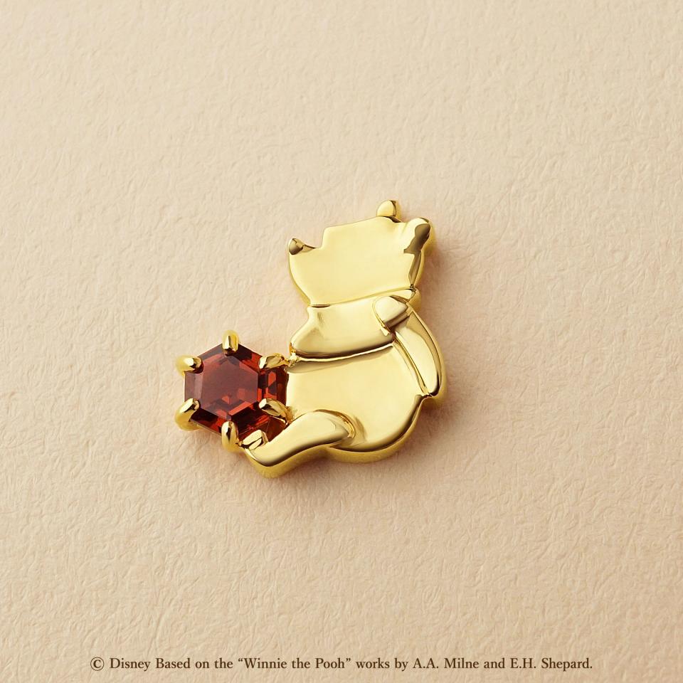 【 Solo Pierce】ディズニーコレクションジュエリー[くまのプーさん]ピアス