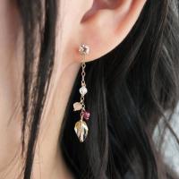 FACET STONE PIERCED EARRINGS(2JP1008)K10 ピアス｜スター