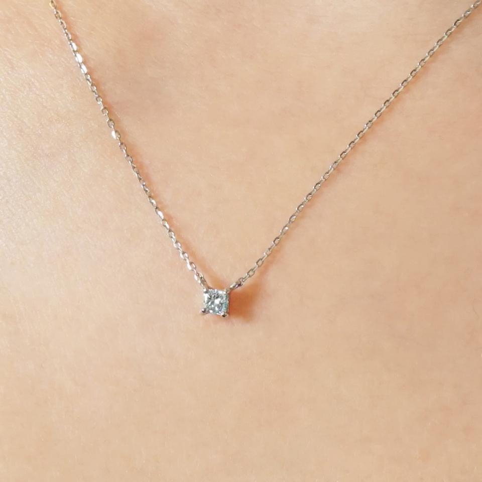 眩しい✨上質✨D0.40CT✨2連風❗️プラチナステップカットダイヤリング 2.0ct プラチナ ダイヤ リング (Hカラー・I1クラス・Fair