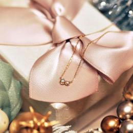 K18ダイヤモンドネックレス