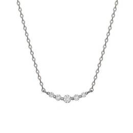 Pt585 Uラインネックレス(ウィンターミーティオ)