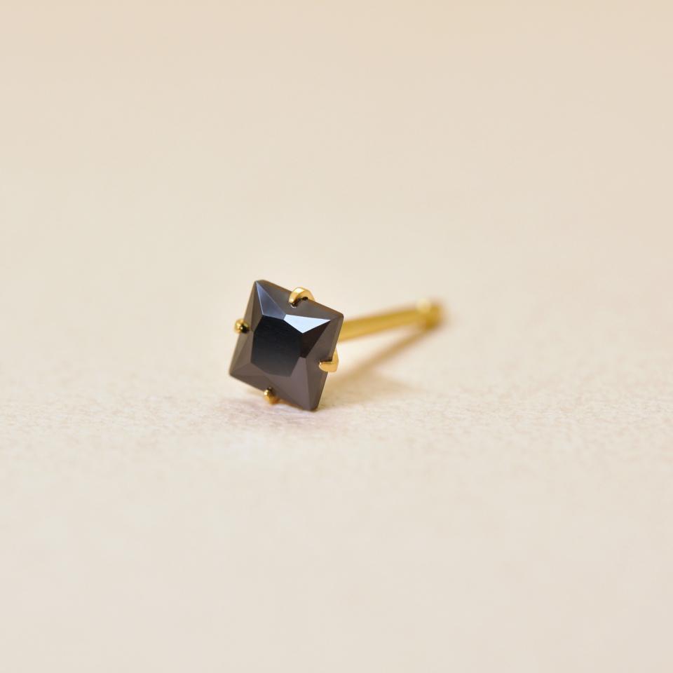 TAKE-UP ONLINE SHOP/テイクアップ公式オンラインショップ / 【 Solo Pierce】[ セカンドピアス] WEB限定 K18 パープルキュービックハーフピアス