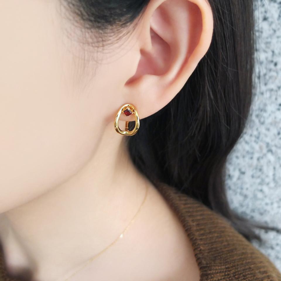 TAKE-UP ONLINE SHOP/テイクアップ公式オンラインショップ / クリップイヤリング サークル ( SV)