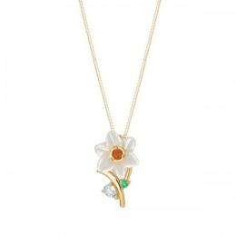 [ 誕生花ジュエリー] 1月スイセンネックレス