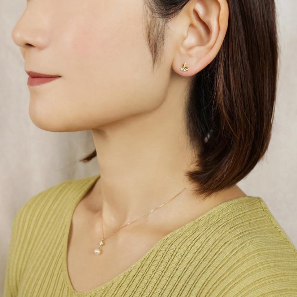 ピアス kco スタージュエリー アメジスト ピアス LILAC BLOOM PIERCED EARRINGS